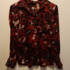 Zara blouse top sz sm